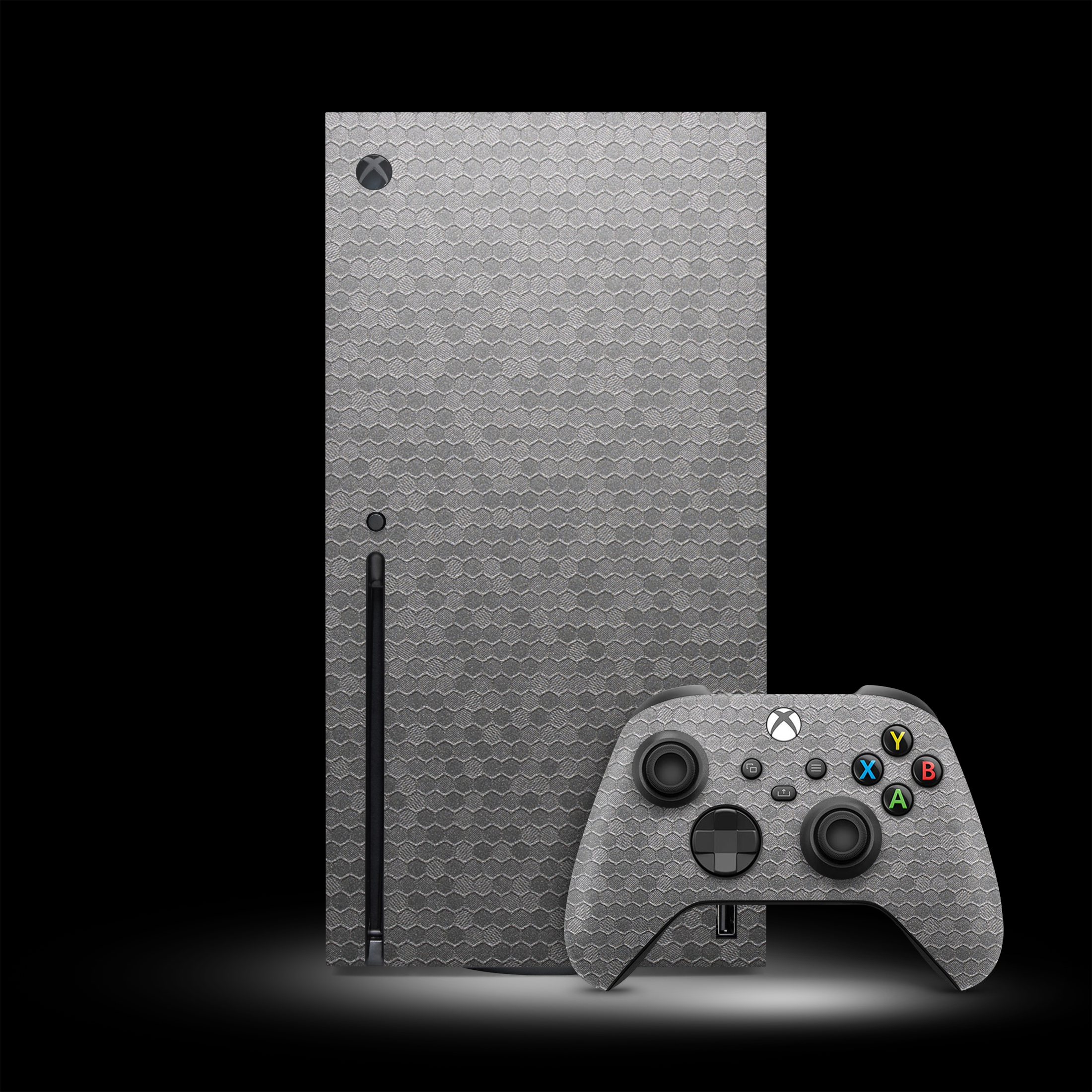 Metallic Honeycomb (Xbox X Skin)