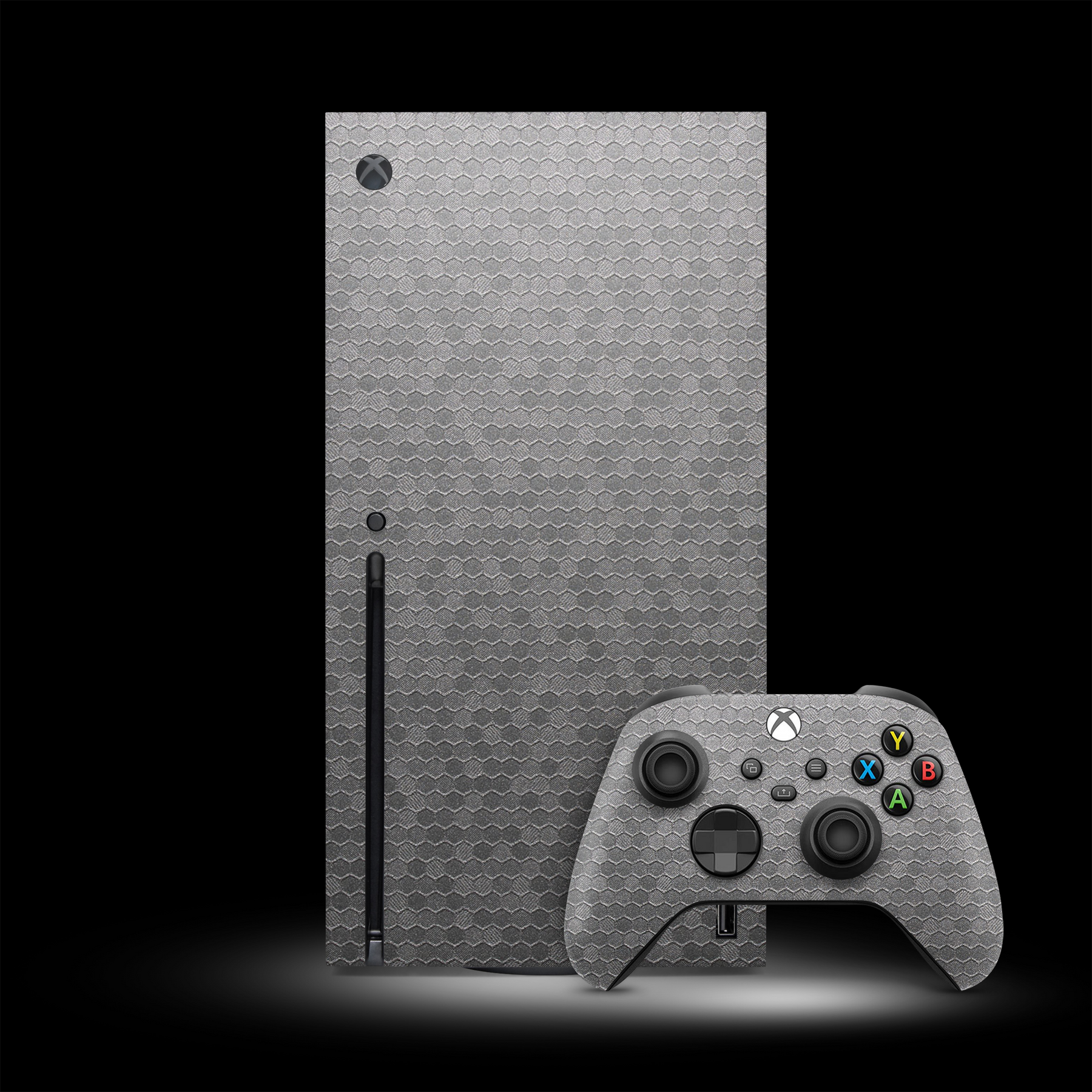 Metallic Honeycomb (Xbox X Skin)