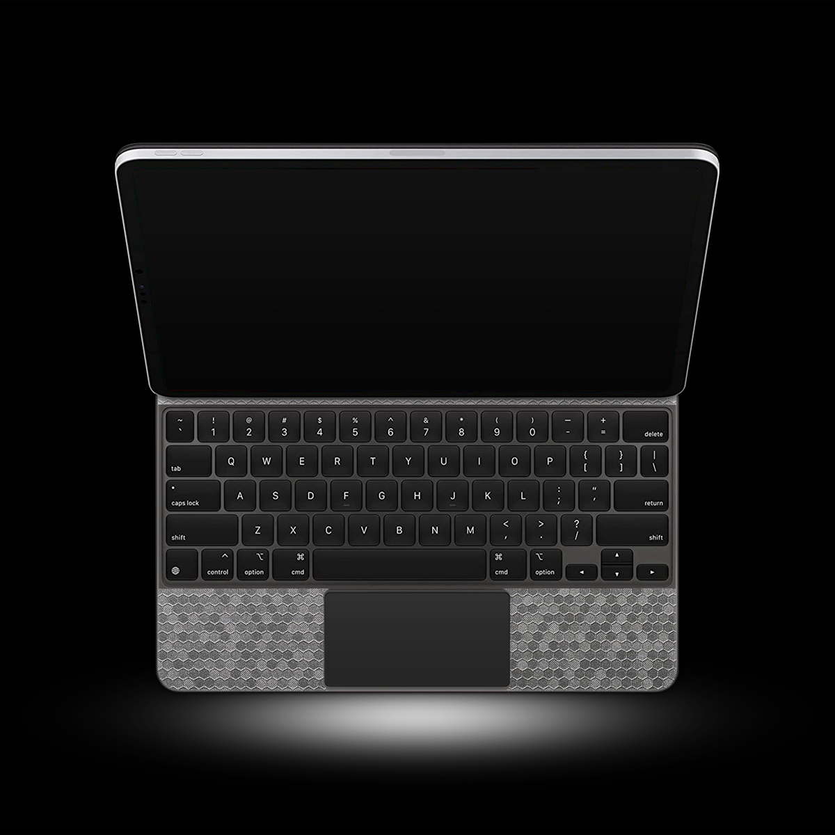 Metallic Honeycomb (iPad Magic Keyboard Skin)