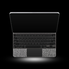 Metallic Honeycomb (iPad Magic Keyboard Skin)