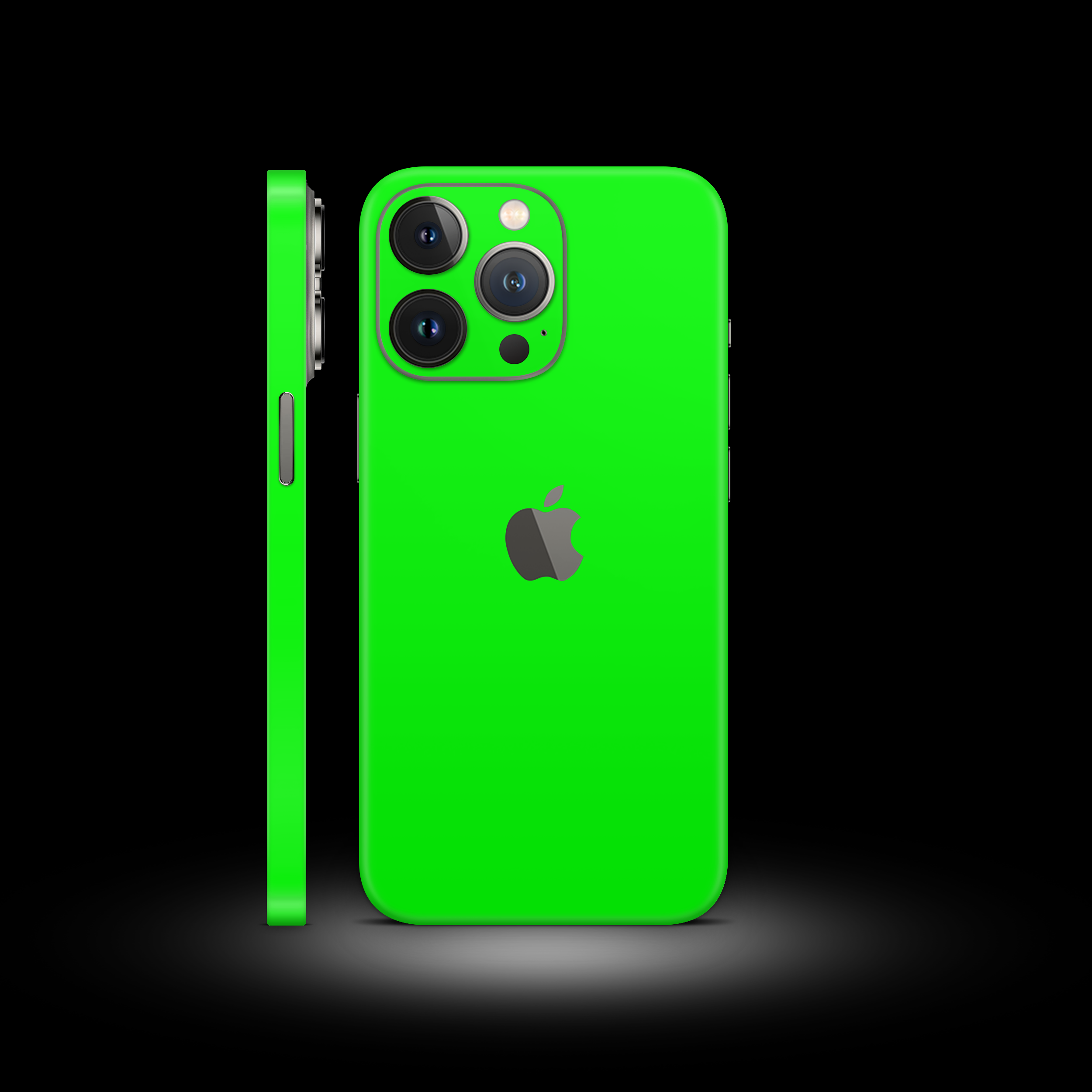 iPhone Neon Green Skin
