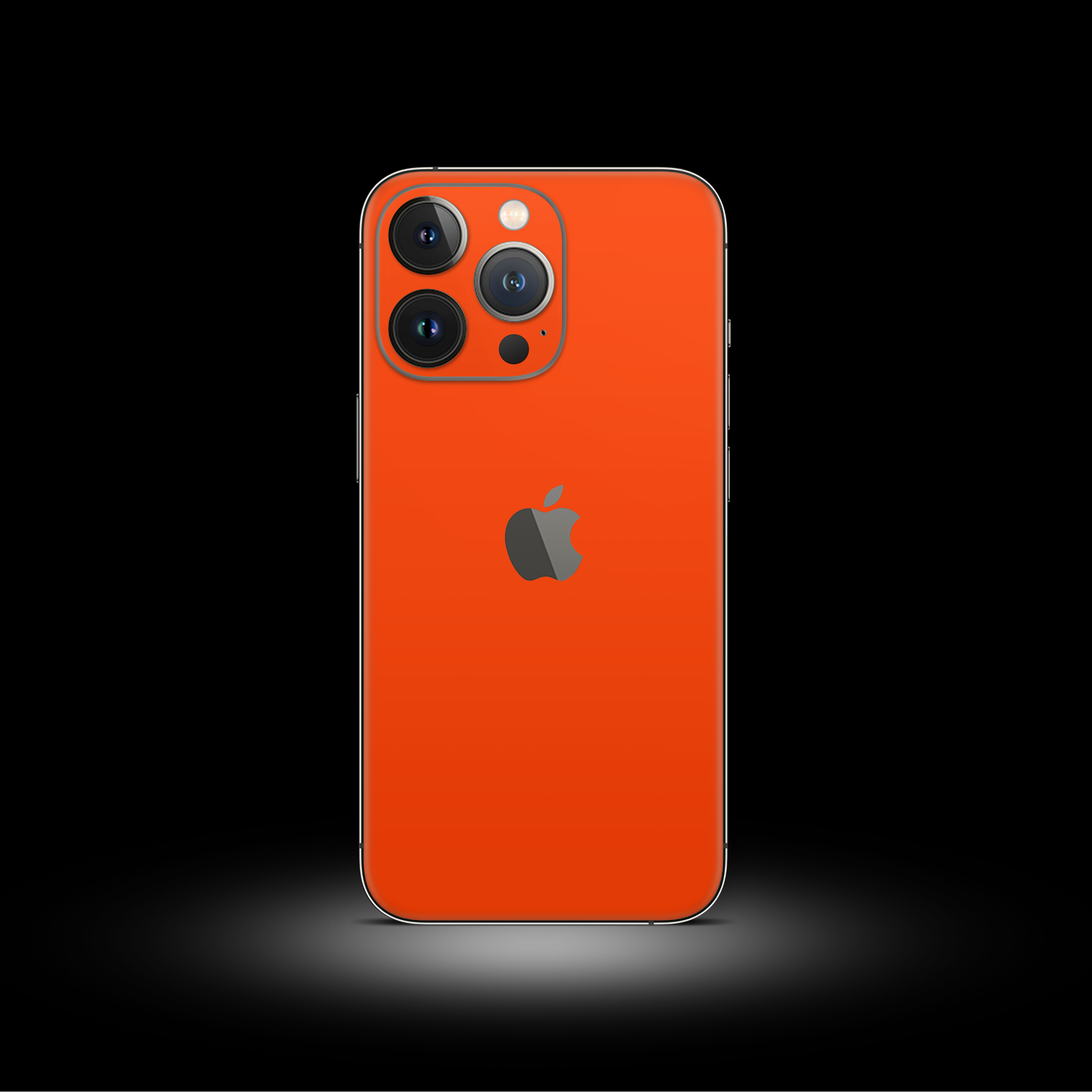 iPhone Neon Orange Skin