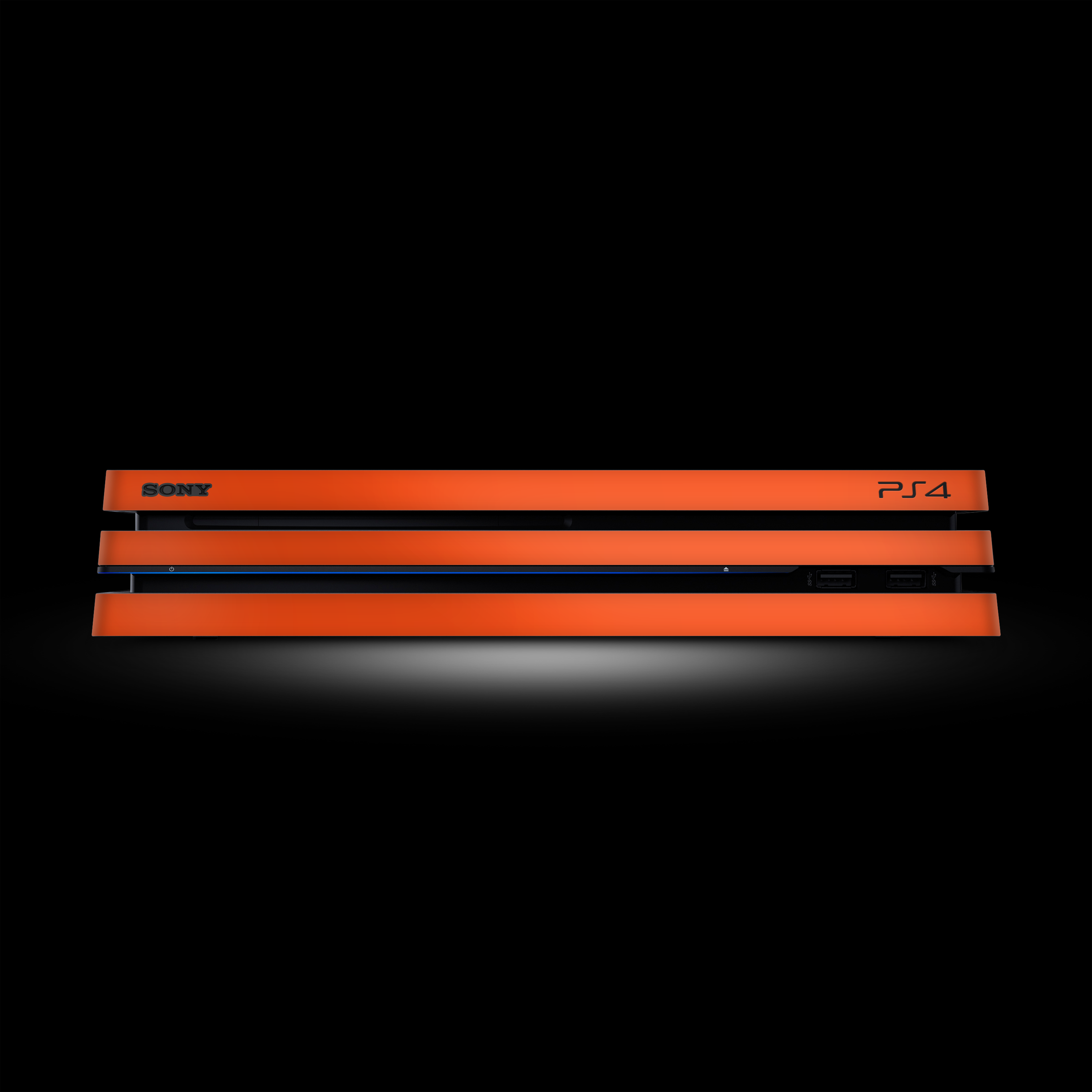 Neon Orange (PlayStation 4 Pro Skin)