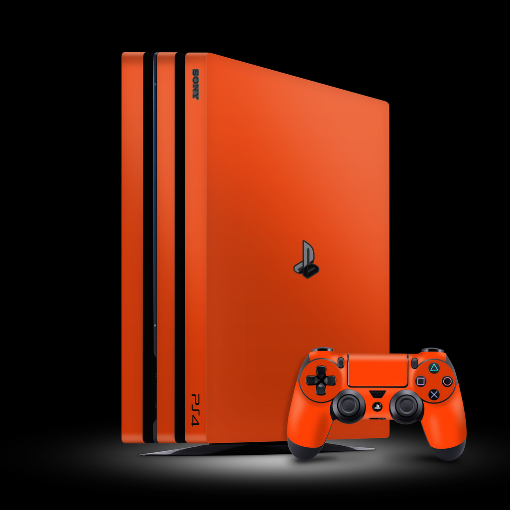 Neon Orange (PlayStation 4 Pro Skin)