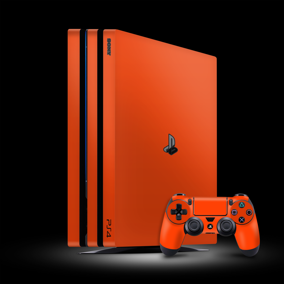 Neon Orange (PlayStation 4 Pro Skin)