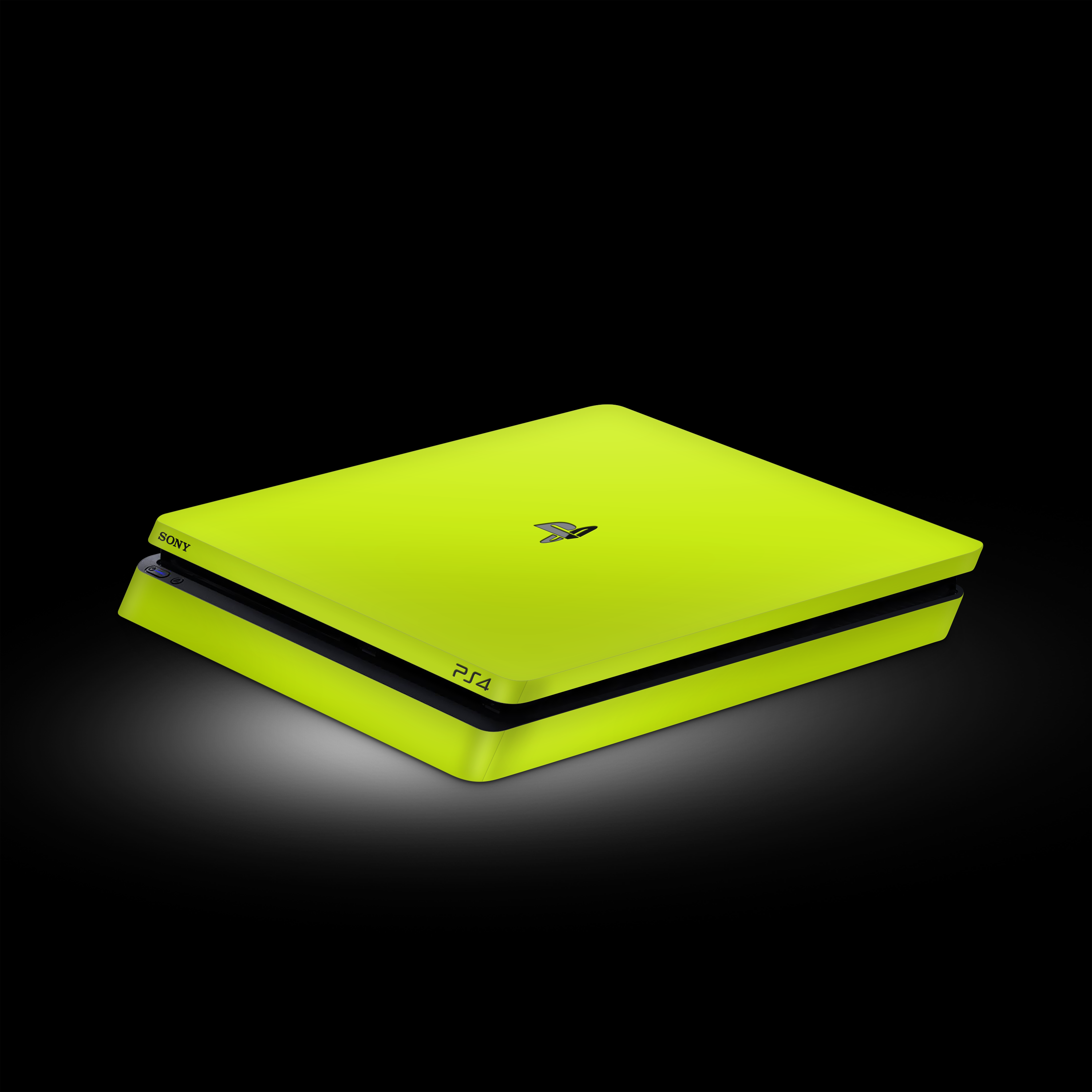 Neon Yellow (PlayStation 4 Slim Skin)