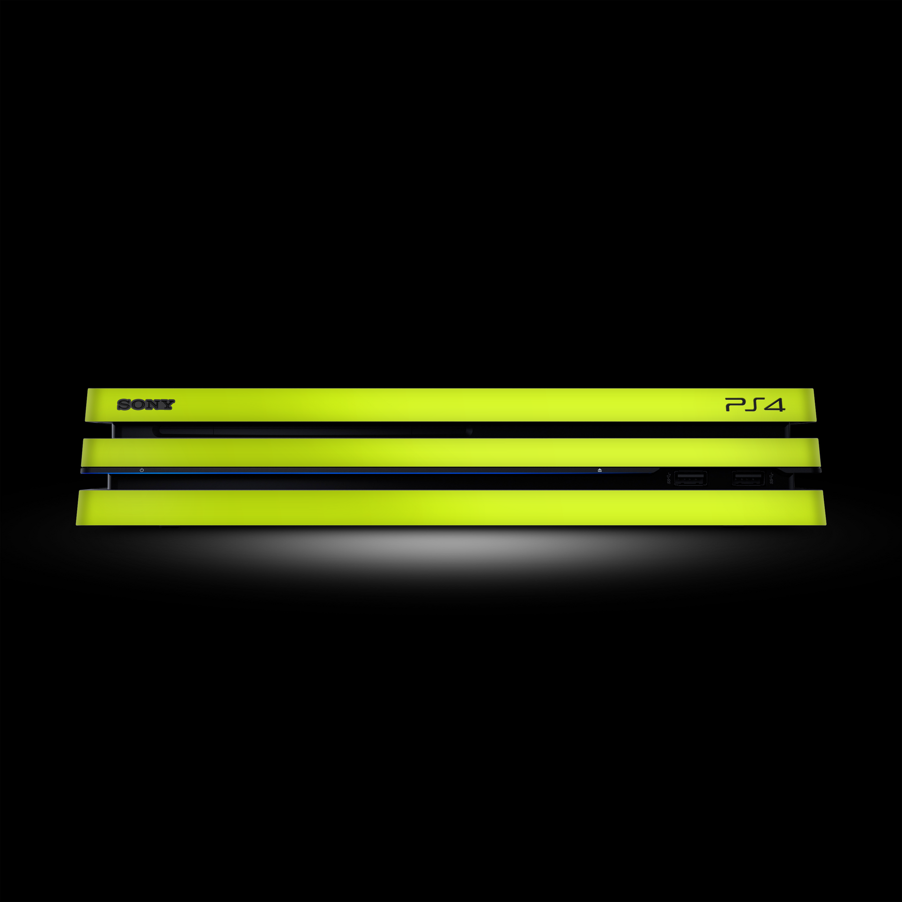 Neon Yellow (PlayStation 4 Pro Skin)